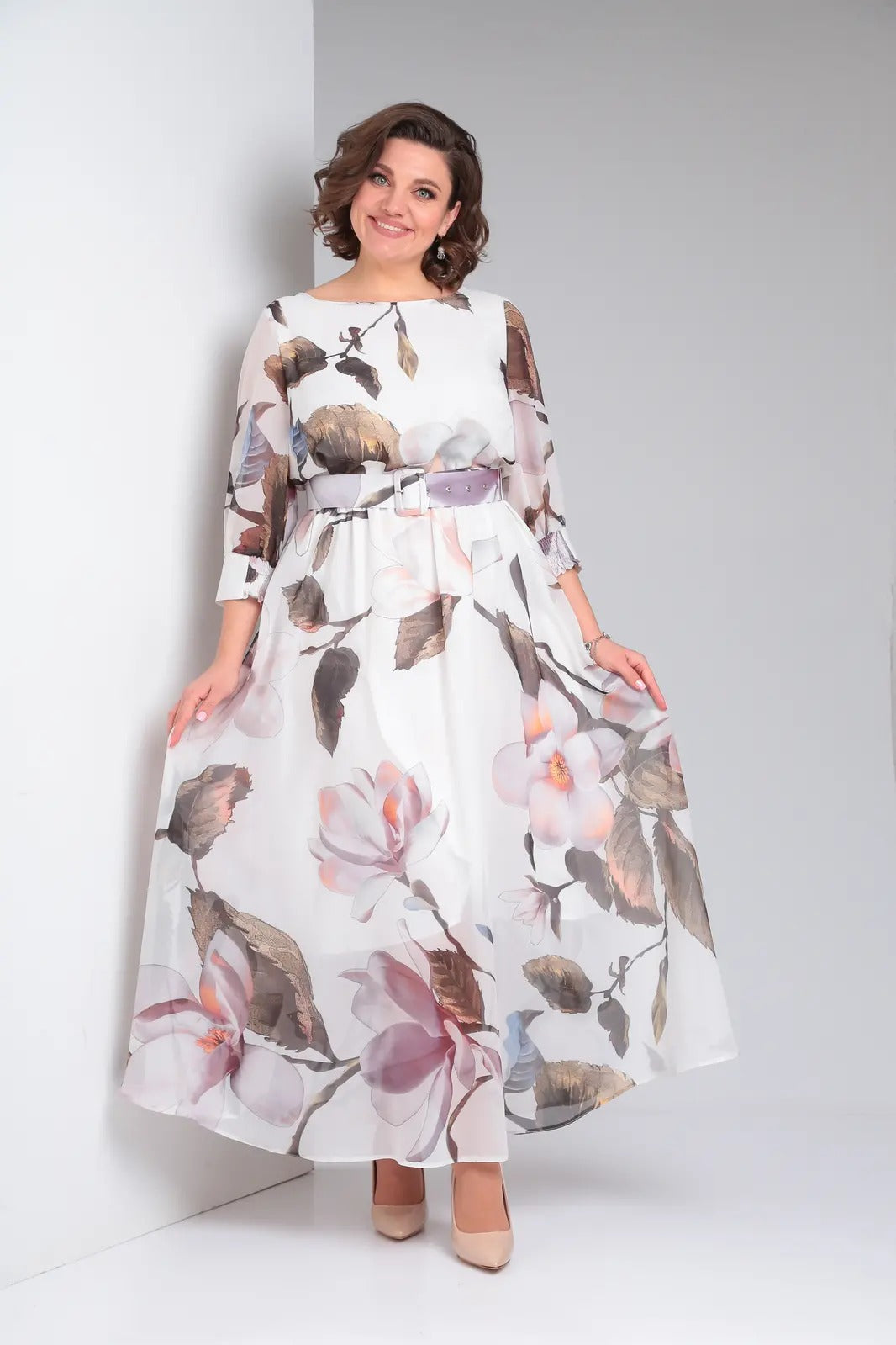 SCARLETT | Long Sleeve Floral Dress