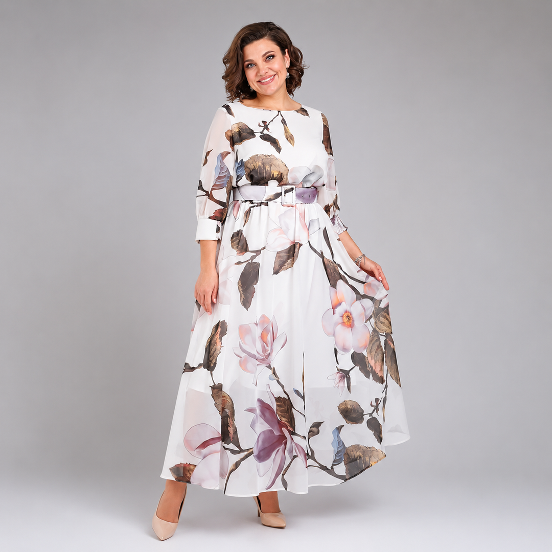 SCARLETT | Long Sleeve Floral Dress