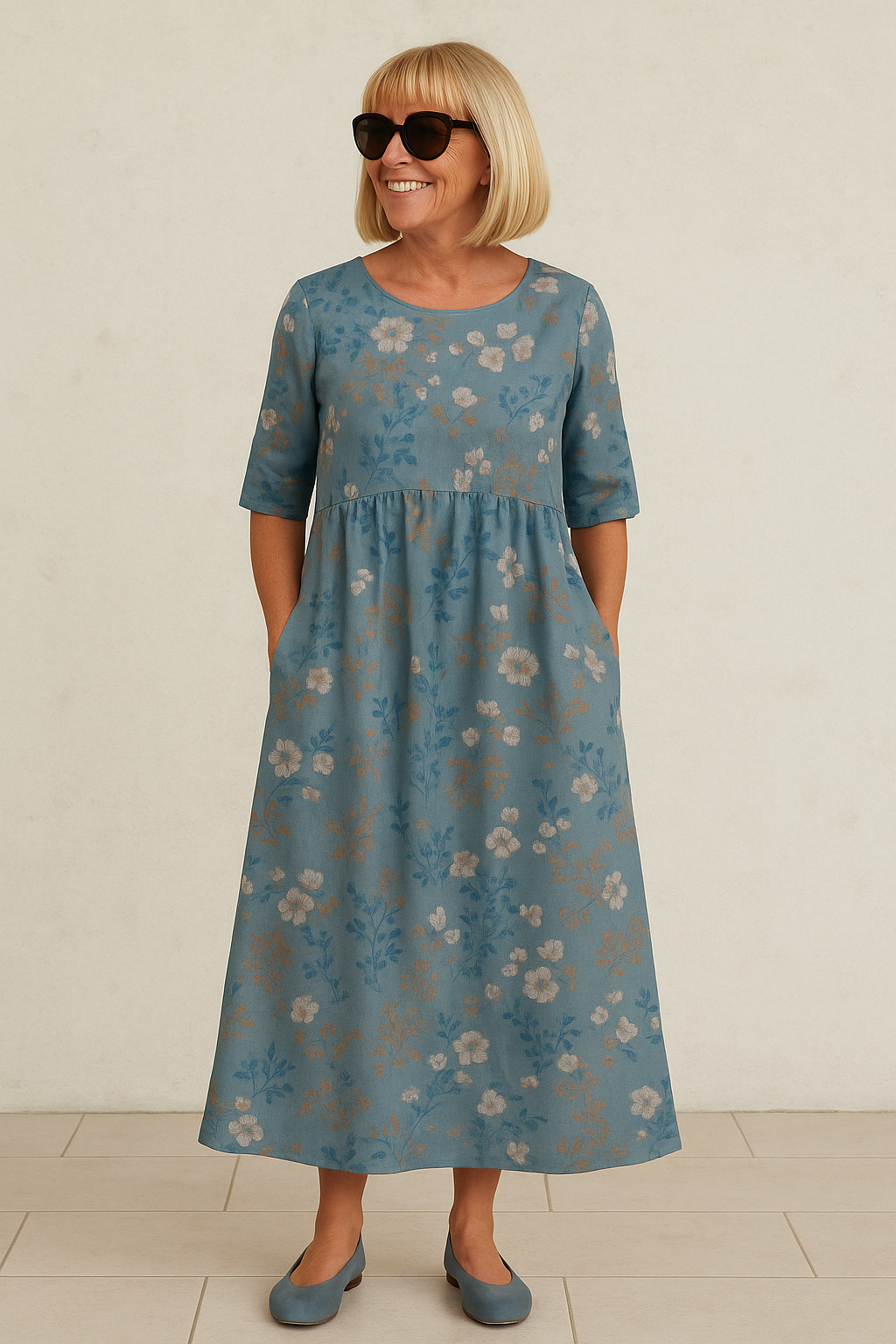 ELISHA | Relaxed Midi Dress