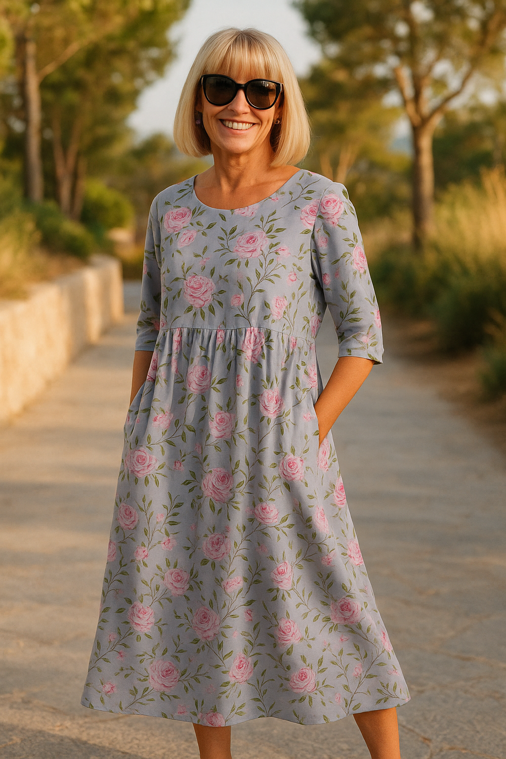 ELISHA | Relaxed Midi Dress
