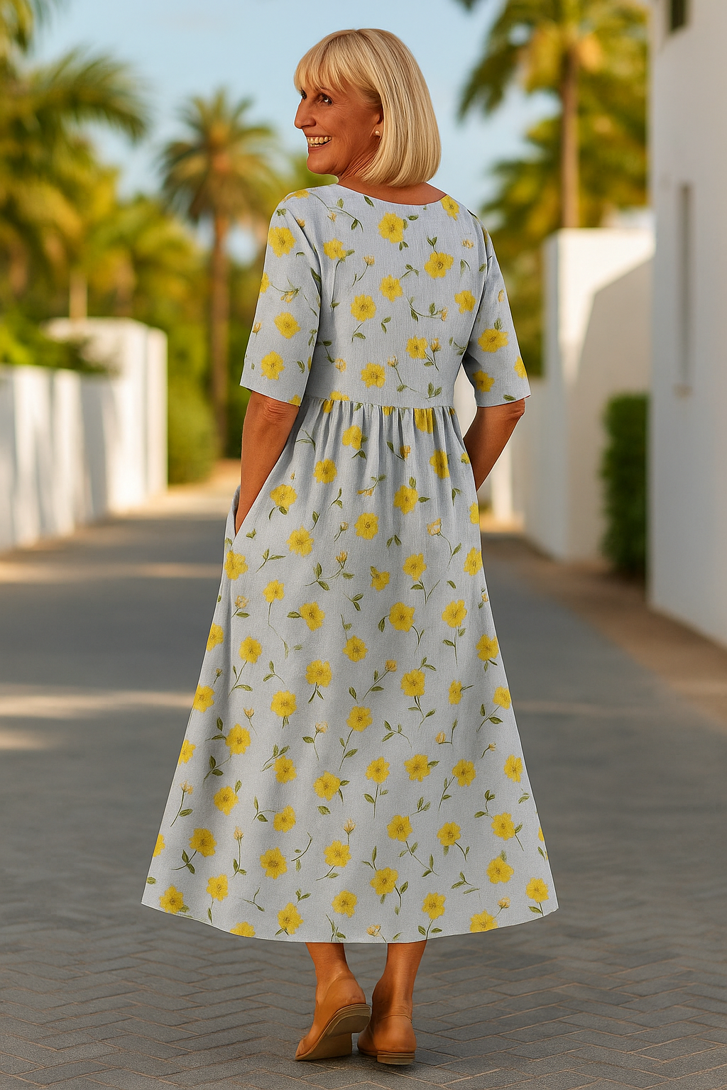 ELISHA | Relaxed Midi Dress