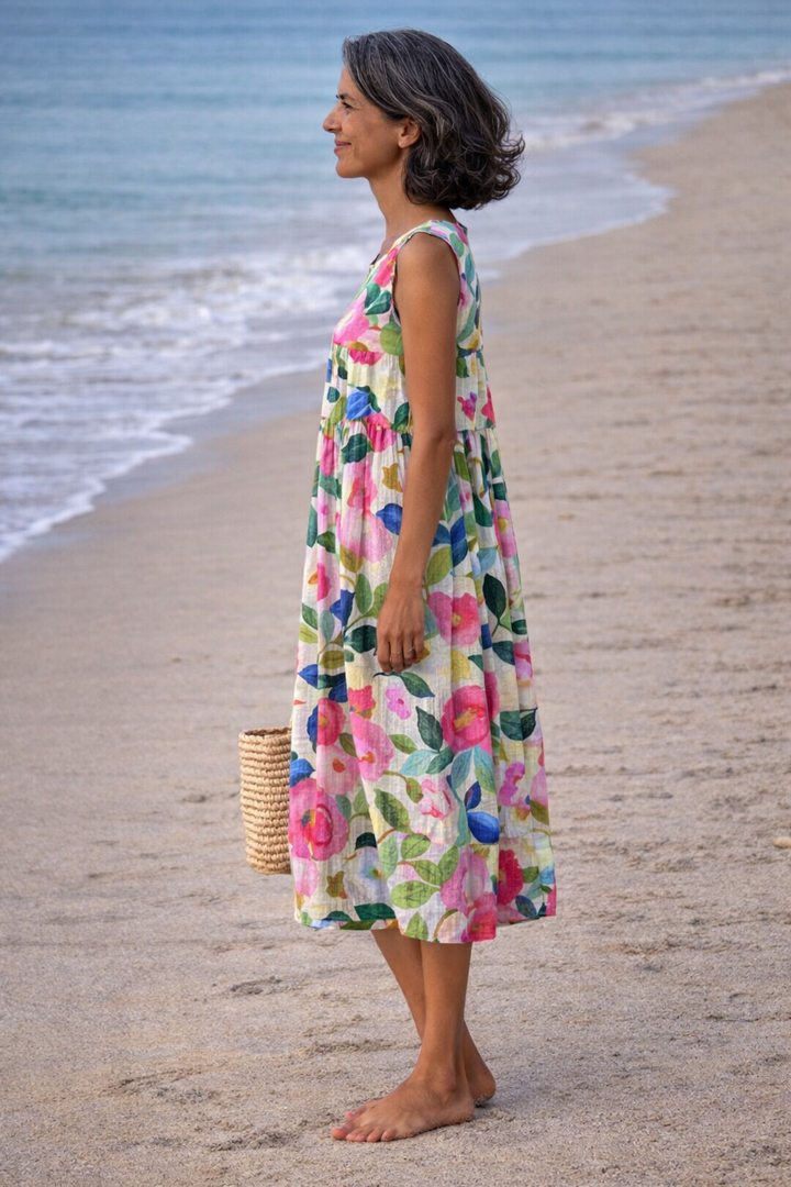 Ava | Summer Midi-Dress