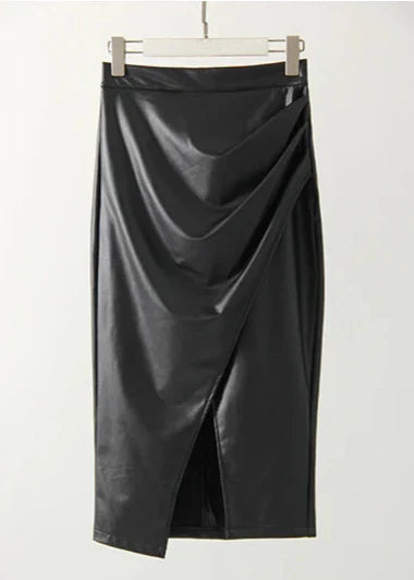 Ciara | Leather Skirt