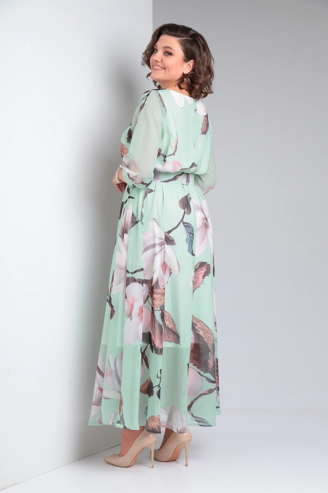 SCARLETT | Long Sleeve Floral Dress