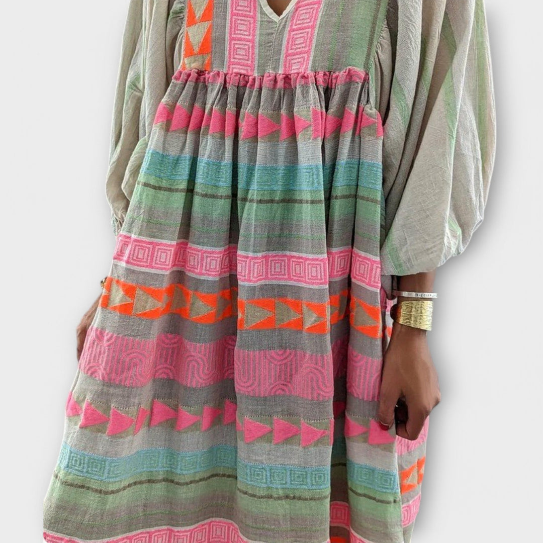 Diana™ | Colorful A-line Dress