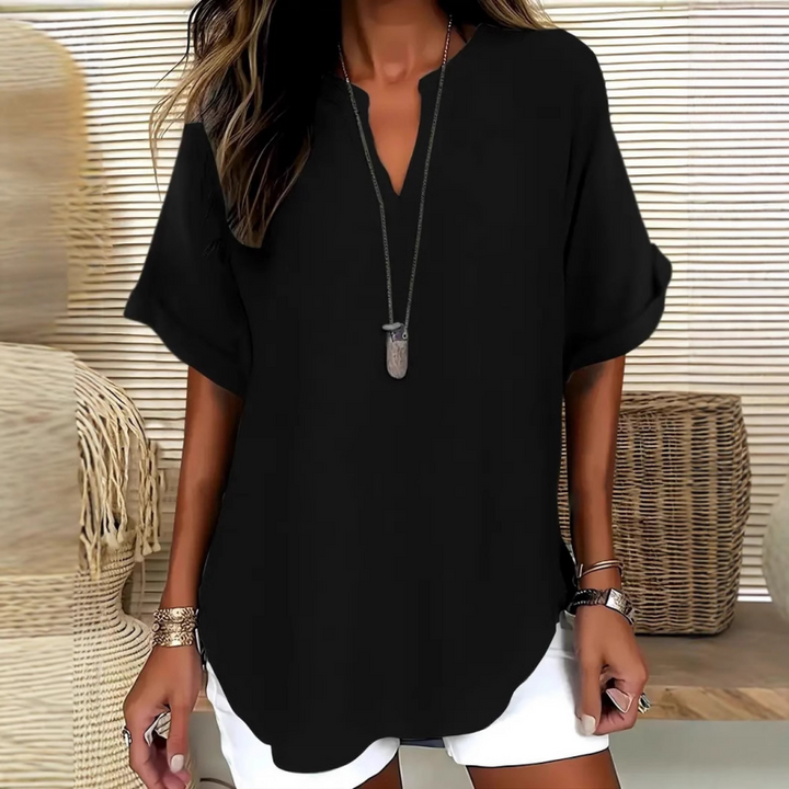 LAUREL | Airy V-Neck Blouse
